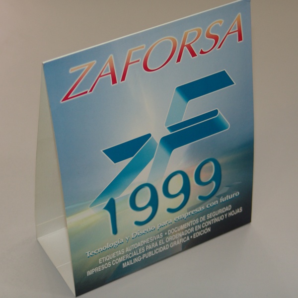 Calendario Zaforsa 1999