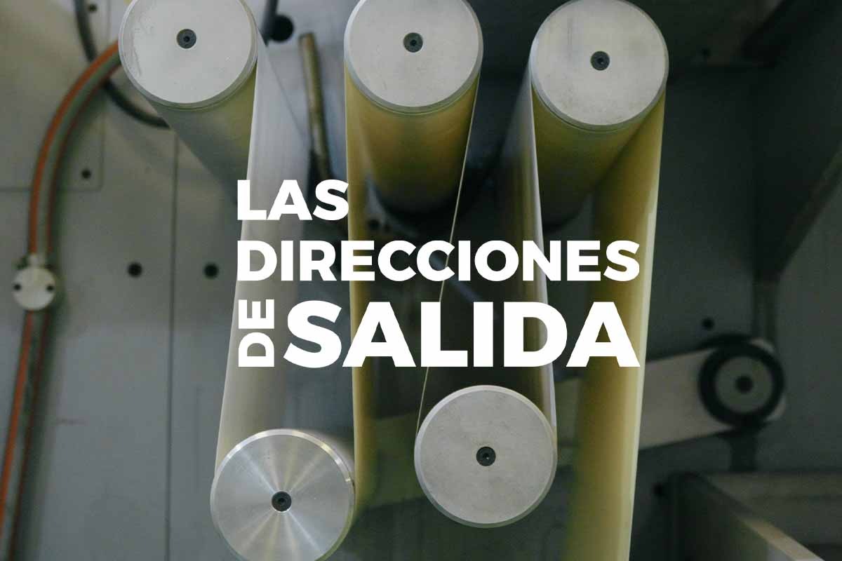 Cómo elegir el sentido de salida en etiquetas adhesivas en bobina: guía práctica con ejemplos